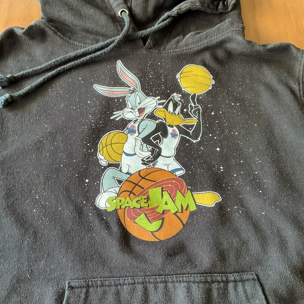 Retro Space Jam Hoodie Size M
